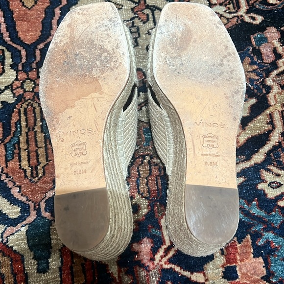 Vince Gaelan 2 Espadrille Canvas Wedge - Picture 4 of 7